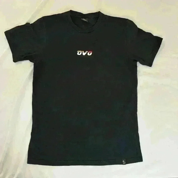 Women’s OVO Runners Drake T-Shirt October’s Very Own Back Gold  Red size Small - Picture 1 of 8